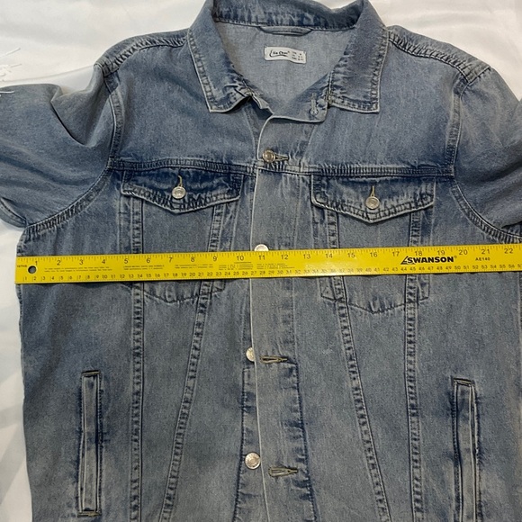 Denim Jacket with Fringe O/S Boho - Picture 12 of 13